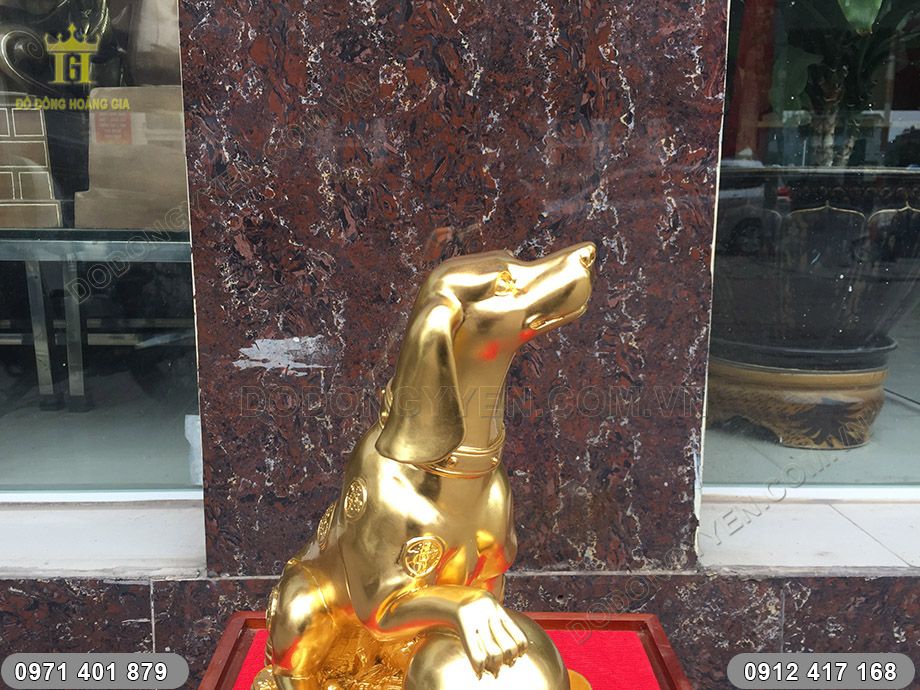 tượng khuyển đồng phong thủy